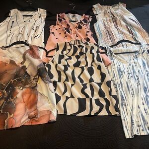 SHEIN Women's Tops - Multicolor Patterns